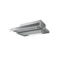 Pyramis 065006401 Essential Slim Turbo Συρόμενος Απορροφητήρας 60cm Inox